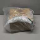 Geelin 8 Pack Acrylic Buffet Risers  3 to 10 Inch Decorative Cube Boxes, Display Stands with Hollow Bottoms for Food Jewelry Table Display Supplies(White,Flat)