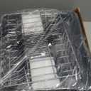 Urackify Stainless Steel Dish Drying Rack - Dish Drainer for Kitchen Counter, Extendable Drainboard with Foldable, Space-Saving Cup & Bowl Organizer, Includes Knife and Utensil Holder, Gray