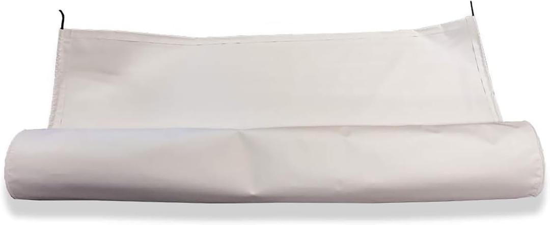 CAREFREE Universal RV Slideout Awning Fabric Replacement (200" x 168") - Cut to Fit Length, Standard RV Slide Room Extension Awning with FLXguard Protection for Pop Out Room (White)