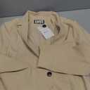 ELLEVEN Women’s Cropped Blazer Business Casual Open Front Long Sleeve One Button Jacket, XL