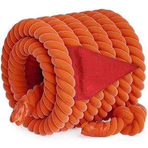 X XBEN 35 Feet Tug of War Rope with Flag for Kids, Teens and Adults, Soft Polypropylene Rope Games for Team Building Activities, Family Reunion, Birthday Party