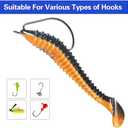 3 x Soft Plastic Swimbaits 10pcs 3", Paddle Tail for Bass Fishing Lures