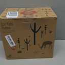 Elk and Friends Kids 7.8 Porcelain White Plates with Silicone Sleeves + Lids | Divided Plates | Suitable for Kids/Toddlers | Microwave & Dishwasher Safe | Non Slip | Snack Dishes (Sage/Navy/Gray/Misty Blue)