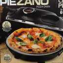 PIEZANO Crispy Crust Pizza Oven by Granitestone  12 Inch Electric Pizza Oven Indoor Countertop Maker with Ceramic Stone Heats up to 800F for Delicious Stone Baked Pizzeria Style Pizza at Home