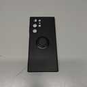 Solid Color Ring Bracket Compatible with Samsung Galaxy Case (Black,Samsung Galaxy S22 Ultra)