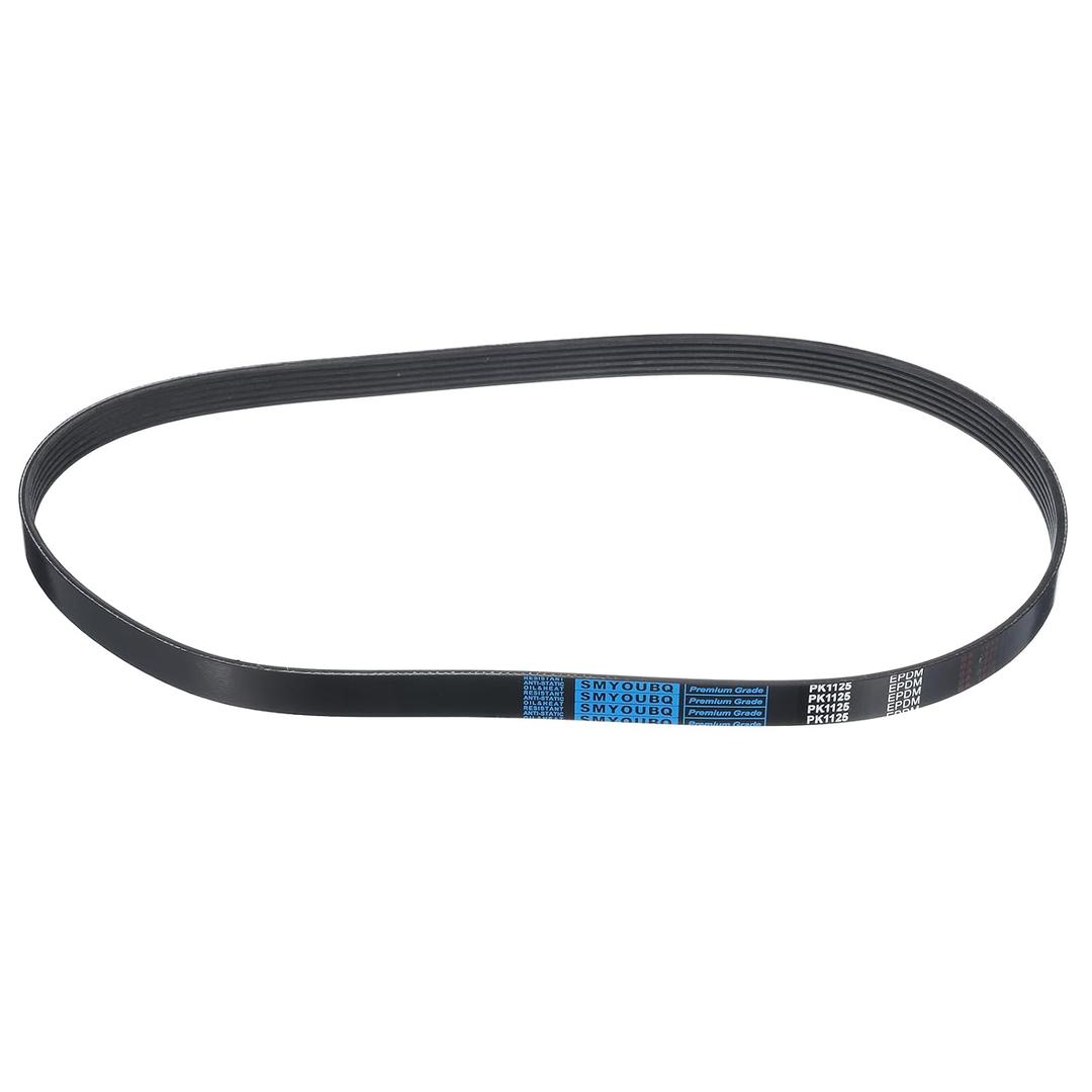 Uxcell 2pcs 410J10 PJ V-Ribbed Belt 10 Ribs 41" Length x 0.92" Width x 0.14" Height, EPDM Rubber V Belt, Multi Wedge Micro V Belt