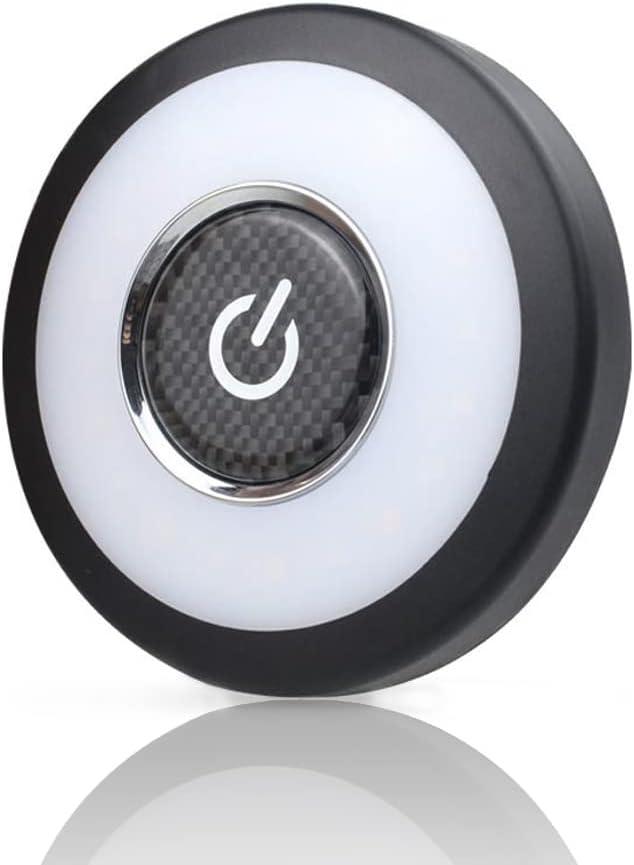 TYMXGHF USB Rechargeable LED Car Interior Dome Light 12V Bright Multi-Function Trunk Cargo Area Light Car Ceiling Roof Light for Vehicle RV Camping Bedroom Cabinet Stick on Anywhere 3 Colors