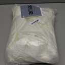 TURSTIN 8 Packs Ivory Satin Tablecloth 102 x 58 Inch Overlay Satin Table Cover Rectangle Bright Silk Tablecloth Smooth Fabric Table Decoration for Wedding Banquet Party Events