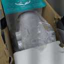 Mueller Machine For Sewing,110 Stitch Applications, Foot Pedal, LED Light, Buttonhole, Button & Zipper Sewing, User friendly, Thread Cutter and Removable Accessories Storage, White