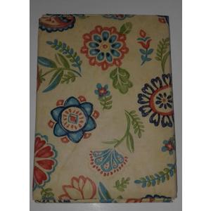 True Living Beautiful Flower Tablecloth 60in Round