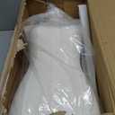 Mannequin Torso Dress Form 40.55-73.23 Inch Height Adjustable Female Model Display Mannequin Body with Metal Bracket and Rectangular Base for Sewing Dressmakers Dress Jewelry Display, Beige