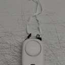 Portable Neck Fan, Mini Small Personal Handheld Fan USB Rechargeable 3 Speed for Girls Boys Woman Eyelash Travel Home Office Outdoor (White)