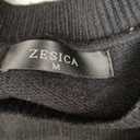 ZESICA Women's 2026 Fall Winter Sweaters Casual Long Sleeve Crew Neck Loose Knitted Pullover Sweater Tops (Medium, Black)