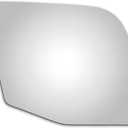 WLLW Mirror Glass for Ford E-150/E-250/E-350/E-450/Econoline E-150/E-250/E-450/E-450 Super Duty Passenger Side Only Right Convex Replacement Glass with Adhesive