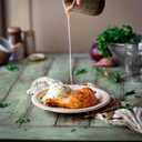 Disposable Plates, Sturdy and Durable Compostable Paper Plates - Heavy Duty, Eco-Friendly, Biodegradable, Unbleached, Sugarcane Bagasse Dinner Plate, 125-Pack 10 Inch