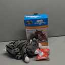 Pets Know Best HuggieKitty | Comfort Purring Companion with Heartbeat Sleep Aide for Cats & Kittens, Heating for Calming Relief, Carrier & Behavioral Training Essential, Breeds, Grey