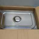 WantJoin Steam Table Hotel Pan Lids - 6 Pack Plain Cover for 1/1 Full Size Stainless Steel Metal Tray Sets Food Storage Container Restaurant Chafing Dishes Commercial Buffet Warmer Catering Supplies