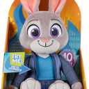 Disneys Zootopia 2 14 Feature Plush Judy Hopps - 10+ Sounds and Phrases - Plush Toys for Kids and Preschoolers - Suitable for Ages 3 +