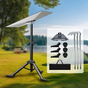 Gen 3 Starlink Tripod Stand with Pipe Adapter, Compatible with Starlink Gen 3, Height Adjustable Starlink Mount, Accessories for Starlink Gen 3