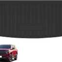 Custom Fit for Cargo Liner 2022-2024 2025 Chevy Tahoe/GMC Yukon - Black TPE All Weather Heavy Duty Waterproof Rear Cargo Tray Trunk Floor Mat Protector