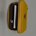 imeetu RFID Credit Card Holder, Small Leather Zipper Card Case Wallet for Women