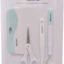 Westcott 00502 Die Cutting Crafting Tools Set with Crafting Tweezers, XL Scraper and Weeder Tool, 43 Piece