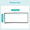 W10830055 Refrigerator Door Gasket for Whirlpool Maytag KitchenAid Kenmore, Refrigerator Door Seal W10163991 W10191105 W10443238 AP6027230 PS11759512 EAP11759512 4458810