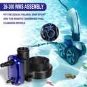 39-300 WMS Water Management Assembly with O-Ring Replacement Parts Rebuild Kit Fit for Zodiac Polaris 3900 P39 Sport Robotic Swimming Pool Cleaner Vacumm