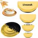 Tortilla Sealer Crimper Press - 4-in-1Quesadilla Maker for 4, 6, 8, 10 Inch Multi-Size Quesadilla Crimper | Burrito Maker for Large Batches, Tacos & Empanadas | BPA-Free & Dishwasher Safe