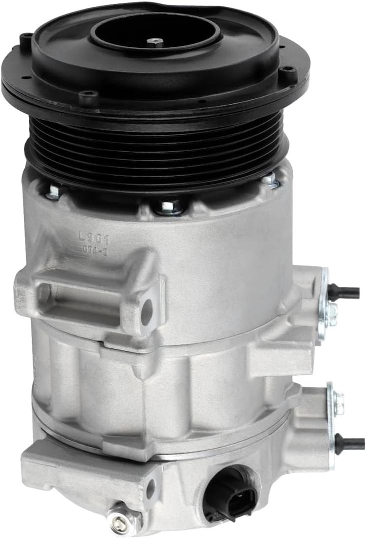 Car A/C Compressor Fit for Toyota Camry 2.4L 07-09, for Toyota RAV4 2.4L 06-08, for Hiace 06-18 2.7L Automotive Replacement AC Compressor 88310-06240 A/C Compressor for Car CO 11178JC