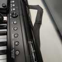 Digital Piano 88 Key Weighted, Semi-Weighted Keyboard, Portable Electronic Piano with Stand, Power Supply, Sustain Pedal, Stickers, Bluetooth and Piano Lessons, for Beginners Adults, Black