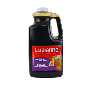 Luzianne Iced Tea Concentrate, Sweetened, Just Add Water, 64 Fl Oz Bottle (Pack of 6). Best by: 10/23/2026