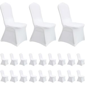 ChaiSang Chair Cover (Medium, White)