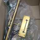 Battery Operated Picture Light with Remote and Timer, Wireless Art Lights for Paintings Brass Rechargeable Gallery Light Dimmable Artwork Lighting for Canvas, Portrait 16'' Inch Warm White