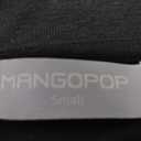 MANGOPOP Women's Round Neck Short Sleeve Bodysuit T Shirts Basic Body Suit Tops