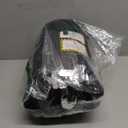 Wingback Rocking Chair cushion - Large Adirondack Chair Cushions, High-Density Sponge, Comfort Chenille Indoor Rocker Pads with Ties, 2 Piece Sets- Seat Cushion & Back Cushion, Black | Standard Size (22.2 x 26.7 x 3 in & 17 x 17 x 4 in (2-Piece Set))