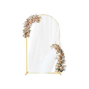 Arch Backdrop Stand 5FT Gold Wedding Balloon Arched Backdrop Stand Metal Arch Frame for Birthday Party Bridal Baby Shower Ceremony Decoration Arch Backdrop Stand 5FT Gold Wedding Balloon Arched Backdrop Stand Metal Arch Frame for Birthday Party Bridal Baby Shower Ceremony Decoration