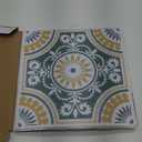 FloorPops 12-in by 12-in Yellow Ezra Vinyl Peel & Stick Floor Tiles (10 Tiles), (10 sq.ft./Carton) (Green)