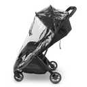 UPPAbaby Minu V3 Rain Shield - Waterproof and Windproof Coverage - Ventilated Design - Quick Attachment - Easy Access to Child