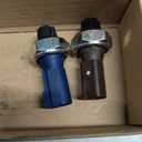 ApplianPar Engine Oil Pressure Sensor Sender for Audi A4 Q5 TT for VW Jetta 2 Pcs Brown and Blue