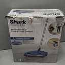 Shark Rechargeable Floor Sweeper, Motorized Brushroll, Compact Swivel Design, Easy-Empty Dust Cup, 10" Cleaning Path, Powerful Debris, Dust & Pet Hair Pickup, for All Floor Types, Blue, V2700Z