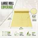 Duraaamo 54 Sq Ft Uncoupling Membrane for Tile, Waterproof Underlayment