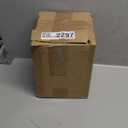 Tanlade 10 Pcs Tea Tin Canister Metal Round Can with Airtight Lid Double Sealed Tea Tin Canisters, with 1 Erasable Chalk Marker and 16 Stickers for Loose Leaf Coffee Sugar, 14 oz