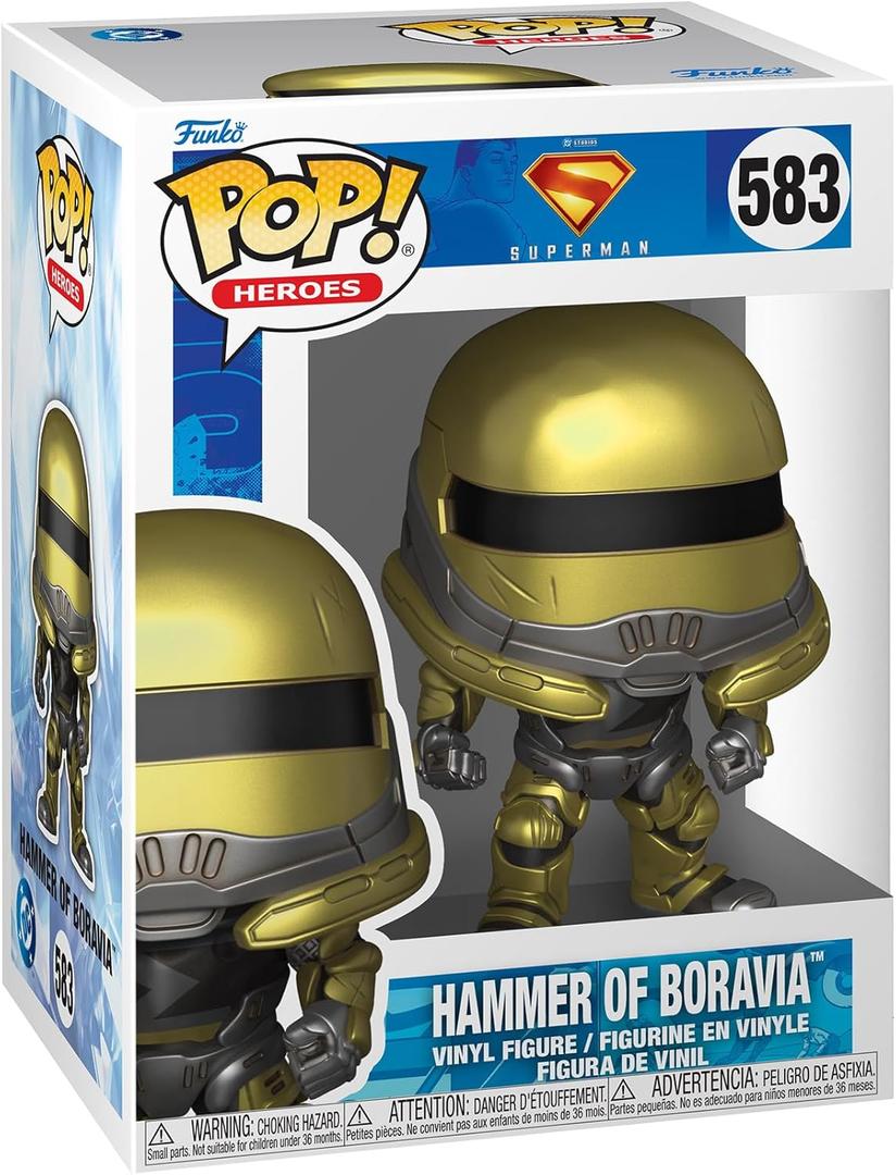 Funko Pop! Heroes: Superman 2025 - Hammer of Boravia - DC's Ultraman - 1/6 Odds for Rare Chase Variant - Collectable Vinyl Figure - Gift Idea - Official Merchandise