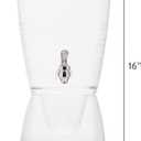 CreativeWare Bark Beverage Dispenser, 2.5 Gallon, Clear, (Pack of 1)