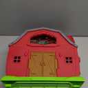 BOLZRA Farm Animals Big Red Barn Toy for 1 2 3 4 5 Years Old Toddlers, Kids Farm Figures Fence Playset with Tractor, Preschool Montessori Learning Toys, Christmas Birthday Easter Gift for Boys Girls