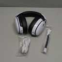 Gtheos 2.4GHz Wireless Gaming Headset for PS5, PS4 Fortnite & Call of Duty/FPS Gamers, PC, Nintendo Switch, Bluetooth 5.3 Gaming Headphones with Noise Canceling Mic, Stereo Sound, 40+Hr Battery -White