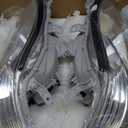 Pair Headlight Assembly Set For 2015 2016 2017 Toyota Camry SE LE XLE Hybrid Replacement Halogen Headlamps Driver and Passenger LH RH Side Chrome Housing Clear Lens OE Style (LH&RH)