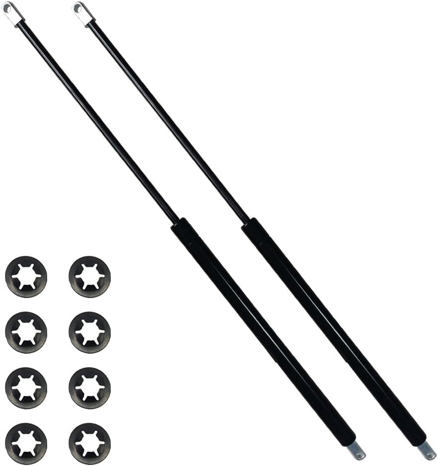 RV Awning Gas Shock 26 Inch 124Lb Replace 280343 Fit for Tonneau Cover Travel Trailer Camper Awning Arms 69-78" L Power RV Awning Gas Struts Lift Support Shocks 2Pcs with 8 Retaining Washer