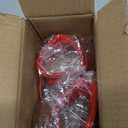 Bed Restraints Belts for Wrists and Ankles, Adjustable Limb Holders with Quick Release Buckles for Use with Medical Bed, Headboard and Frame Rail, Arm and Leg Restraints for Elderly Adults Safety, Color Red